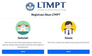 Cara Daftar Akun LTMPT Siswa-Sekolah, untuk Daftar SNMPTN dan SBMPTN