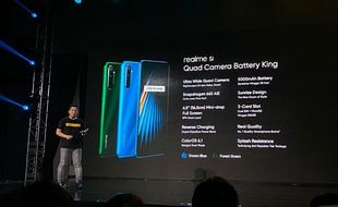 Realme 5i Meluncur di Indonesia, Harganya Bikin Ngiler