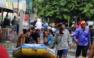 Anies Baswedan: Pintu Air Manggarai Siaga 4, Banjir Jakarta Terkendali