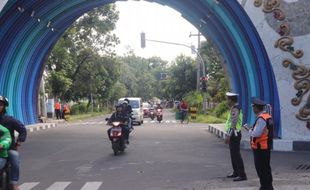 Lampu Bangjo Depan Polresta dan Bawah Flyover Manahan Solo Mulai Diaktifkan