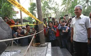 Eman-Eman, Ganjar Ingin Bekas Keraton Agung Sejagat Jadi Objek Wisata