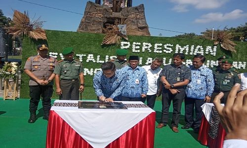 Sudah Diresmikan, Lapangan Pancasila Salatiga Belum Bisa Dipakai