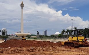 Istana Desak Anies Baswedan Setop Revitalisasi Monas