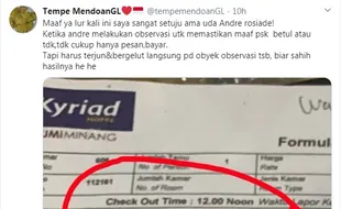 Andre Rosiade Bantah Pesan Kamar, Hotel Kyriad: Kami Punya CCTV