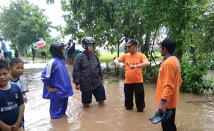 Sungai Cambor Meluap, Satu Desa di Madiun Banjir