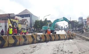 Bukan Proyek Flyover, Ini Penyebab Genangan di Simpang Purwosari Solo