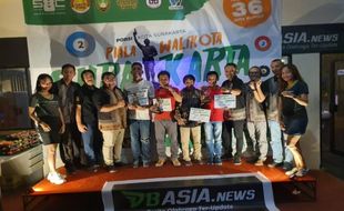 Bob Marlen Menangi Lomba Biliar Piala Wali Kota Solo