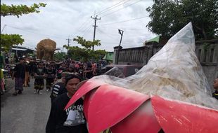 Promosikan Lompya Duleg, Warga Delanggu Klaten Gelar Kirab