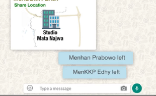 Prabowo Disindir Parodi Whatsapp Group Kabinet Mata Najwa, Jubir Baper