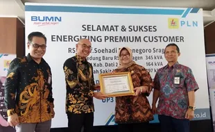 Jadi Pelanggan Premium PLN, 2 RSUD & Alun-Alun di Sragen Bebas Mati Listrik