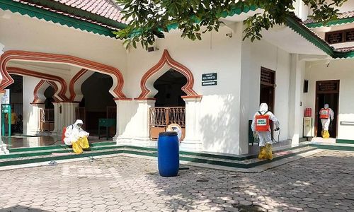 1.732 Masjid dan Musala di Sragen Tetap Adakan Tarawih Berjamaah