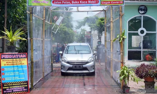 Ini Cara Kreatif Warga Tulungagung Cegah Penyebaran Corona