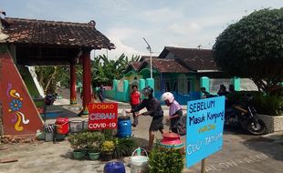 Lockdown di Kampung Karangwuni Kulon Ceper Klaten: Bank Plecit Jangan Nagih Dulu Pliss...