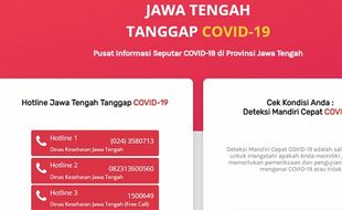 Canggih! Aplikasi Situs Corona Jateng Bisa Deteksi ODP di Sekitarmu Radius 500 Meter