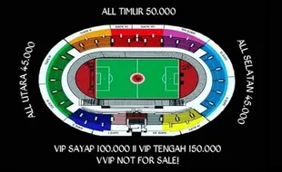 Panpel Cetak 17.900 Tiket Persis Vs PSCS, Ini Daftar Harganya