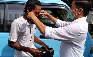 Wali Kota Salatiga Tangani Langsung Warga Membandel Tanpa Masker di Jalanan