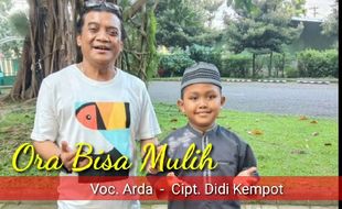 Lirik Lagu Ora Bisa Mulih - Arda Feat Didi Kempot