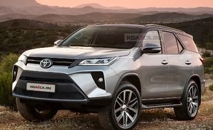 Prediksi Bentuk Toyota Fortuner Terbaru: Lebih Sipit