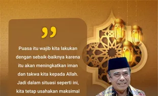 Fachrul Razi: Maksimalkan Ibadah