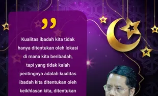 Kamaruddin Amin: Kesucian Jiwa saat Ramadan