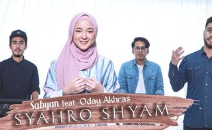 Lirik Lagu Syahro Shyam - Sabyan feat Oday Akhras