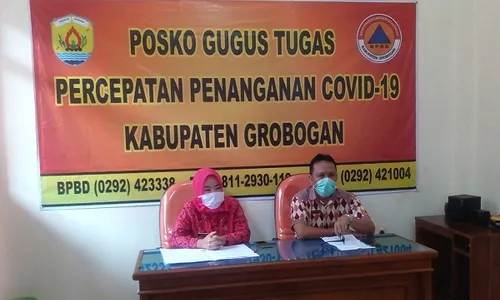 Mayoritas Tertular Keluarga, Kasus Positif Corona di Grobogan Tambah 10 Orang