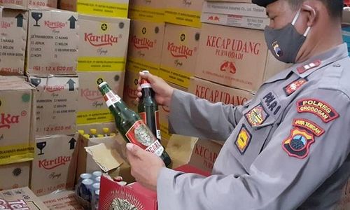 Jelang Idulfitri, Polres Grobogan Sisir Miras