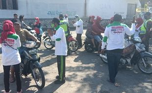 Tak Pakai Masker, 150-An Pengguna Kendaraan Terjaring Razia Dan Ditolak Masuk Cawas Klaten