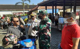 Ratusan Pengguna Jalan Terjaring Razia Masker di Sukoharjo, Ini Sanksinya