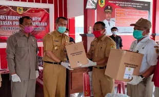 Banyak Warga Wonogiri Terima Bantuan Sembako dari Kemensos, Begini Cara Mencairkannya