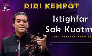 Lirik Lagu Istighfar Sak Kuatmu  - Didi Kempot