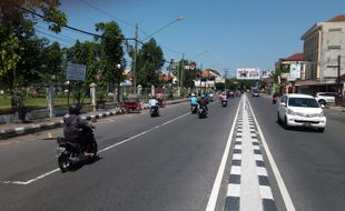 H-1 Lebaran Solo: Lalu Lintas Ramai Lancar, Proyek Flyover Purwosari Istirahat