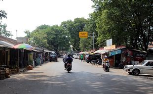 Social Distancing di Pasar Bunder Sragen: 365 Pedagang Ditata, 2 Jalur Ditutup