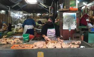 Harga Daging Ayam Ras Terlalu Tinggi, Pedagang Solo Mau Mogok Jualan