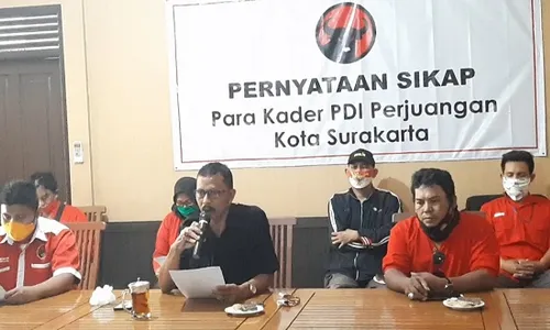 Pengurus & Kader PDIP Solo Nyatakan Dukungan untuk Gibran di Pilkada 2020