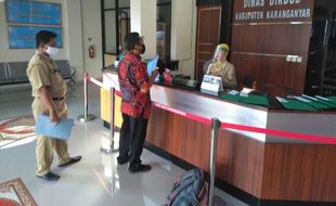 Begini Suarana Hari Pertama ASN Karanganyar Terapkan New Normal