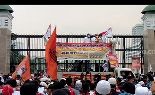 Demo PA 212 Tuntut MPR Turunkan Jokowi: Kami Bukan Makar Loh