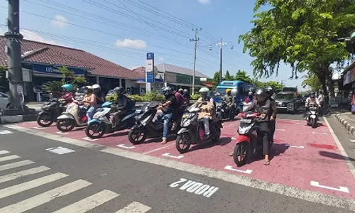 Simpang Lima Sukoharjo Ditutup, Tahun Baruan di Rumah Saja Lur...