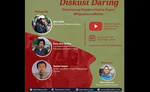 Kronologi Teror Terhadap Teknokra Unila, Penyelenggara Diskusi Diskriminasi Papua