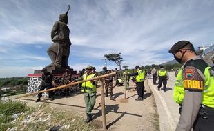 Cegah Kerumunan, Irung Petruk Boyolali Dipagari