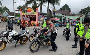 30 Sepeda Motor Disita Polisi Di Tawangmangu Karanganyar, Kenapa?