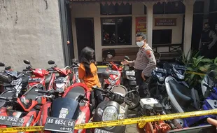 9 Sepeda Motor Hasil Penggelapan Perempuan Serengan Solo Belum Diambil, Diduga Milik Perorangan