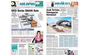 Solopos Hari Ini: SKD Serbu SMA Negeri Solo