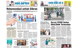 Solopos Hari Ini: Rekomendasi Cawali Solo PDIP untuk Gibran