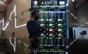 IHSG Ditutup Melejit di Atas Level 7.100, Saham Ini Paling Diborong