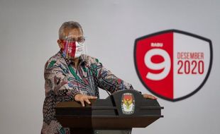 Tenaga Ahli Positif Covid-19, Kantor KPU Ditutup