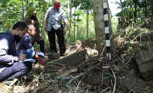 Reruntuhan Candi Ditemukan Tersebar di Tegalan Desa Mranggen Jatinom Klaten, Ditutupi Lumut