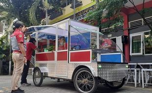 Mobil Listrik UMKM Karya Siswa SMK di Madiun Dijual dengan Harga Rp20 Juta