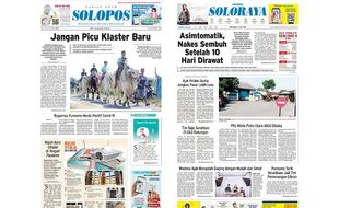 Solopos Hari Ini: Jangan Picu Klaster Baru