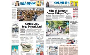 Solopos Hari Ini: Konflik Lagi, Tugu Dirusak Lagi